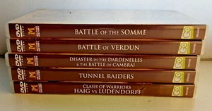 5 x Military History WWI dvds Somme Verdun Dardanelles Cambrai etc - Bild 1 von 16