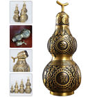  Brass Feng Shui Wealth Statue Chinese Gourd Decorations for Home