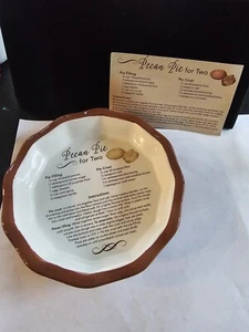 Pie Dish For 2, Pecan Pie Recipe - Picture 1 of 4