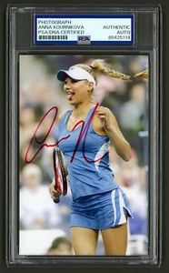 Anna Kournikova Signed Photo (PSA) 2010 US Open Doubles Tennis Auto - Picture 1 of 2