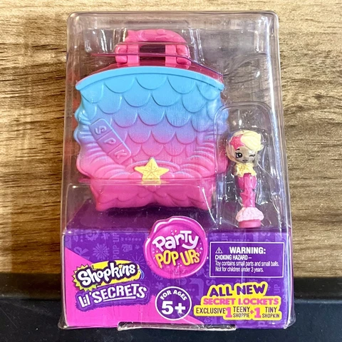 Shopkins Lil Secrets Locket Mermaid’s Adventure With Starla Party Pop Ups Cover