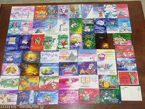 Diddl Postkarte WEIHNACHTSKARTE Auswählen Nr. 40 - 95 MOND Rarität - Picture 1 of 30