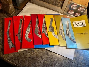 Lot of 8 Vintage The Gun Report  Booklets - Picture 1 of 9