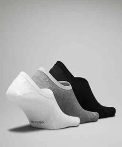 Women's LULULEMON Daily Stride Comfort No-Show Socks 3 Pack EU 39-42 BNWT RRP$45 - Picture 1 of 5