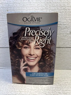 1- Ogilvie Precisely Right Permanent Perm For Normal or Hard to Wave Hair - Image 1 of 3