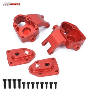 Alum Portal Steering Kunkle Set Red for Axial UTB18 Capra Trail Upgrade Parts - Picture 1 of 3
