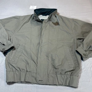 Vintage London Fog Jacket Mens Medium Lined Full Zip Windbreaker Style Retro 90s - Picture 1 of 13