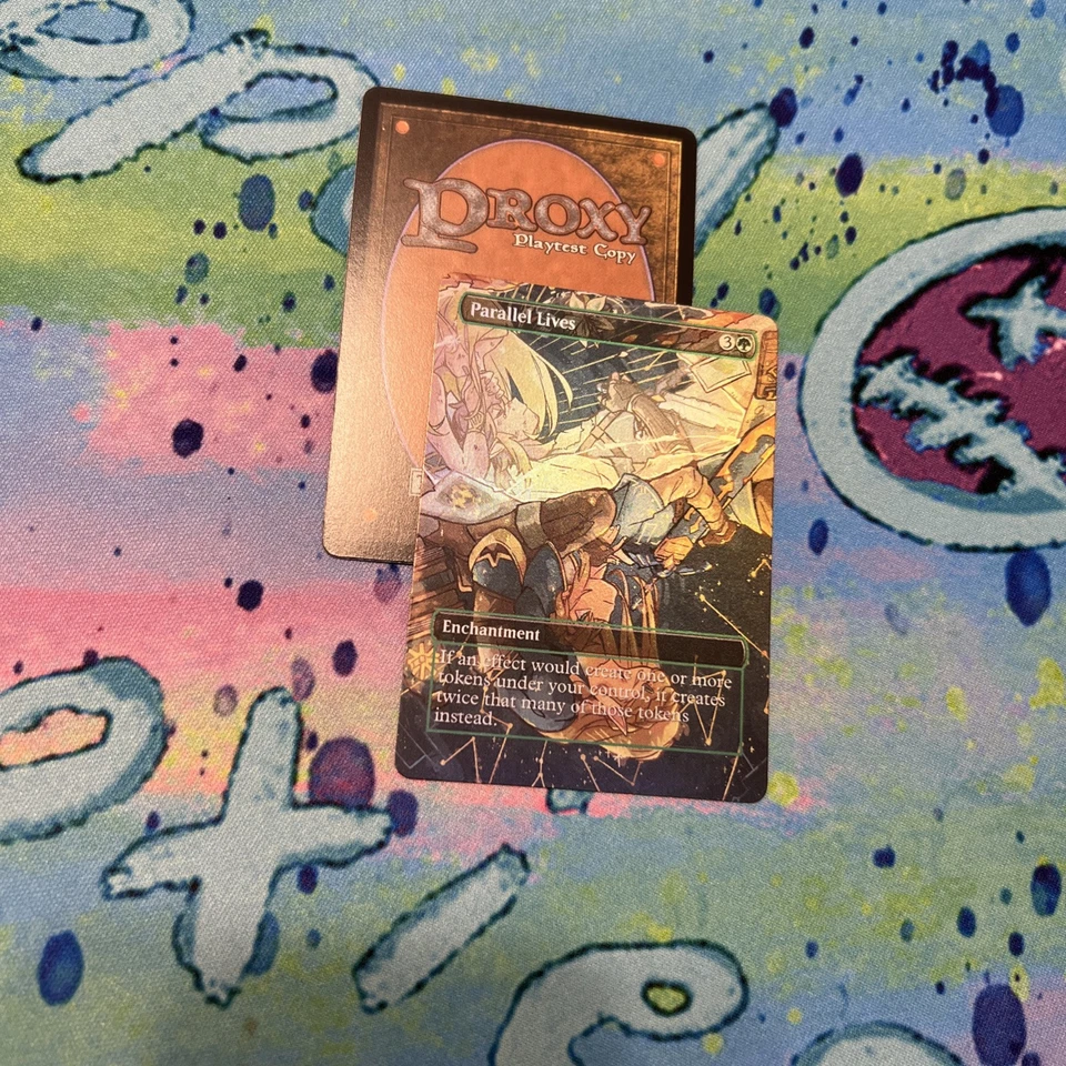 Parallel Lives Full Art Foil Mtg Play Test Card - Image 1 of 1