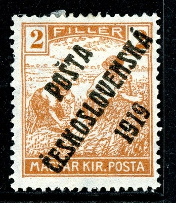Checoslovaquia 1919 Semipostal Scott #B73 Como Nuevo M611 Foto 1 de 4