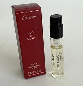 Cartier Oud & Musc Parfum 2ml Spray Perfume - Picture 1 of 4