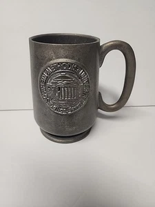 Vintage Southern Methodist University SMU Becher Stein Tasse Zinn? - Bild 1 von 8
