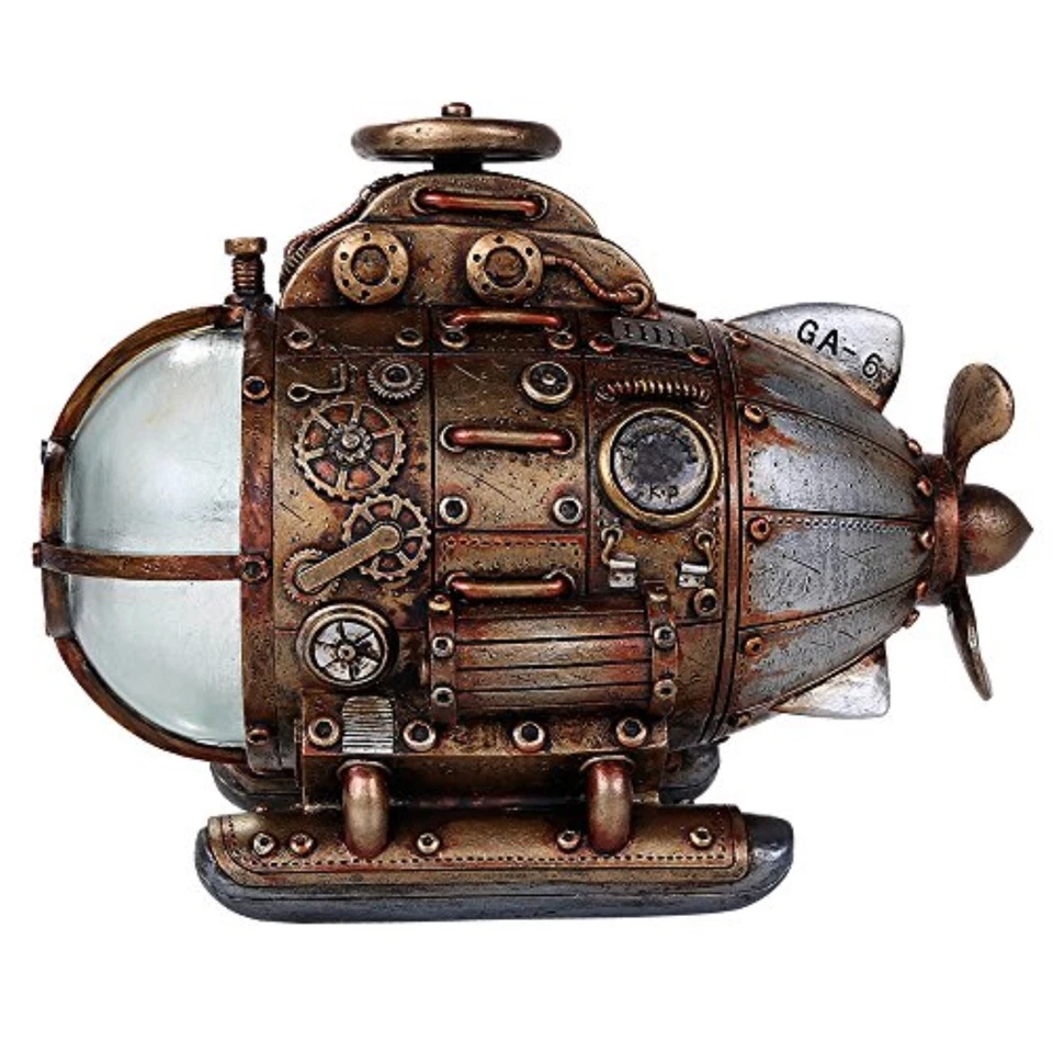Pacific Giftware Steampunk Nautilus Explorer Submarine Collectible Sci Fi
