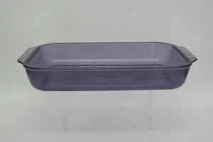 Pyrex Amethyst Purple Baking Dish 233-R 3qt 13x9x2 Vintage 1990s - Picture 1 of 7