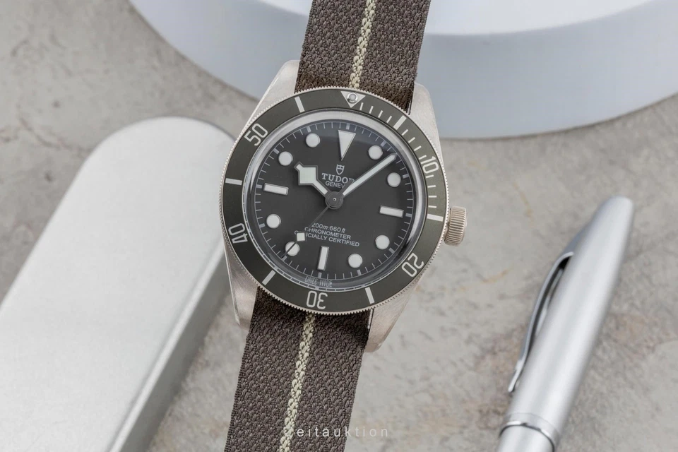 Tudor Black Bay Fifty-Eight Silber Automatik Herrenuhr 79010SG NP: 4810,-€ - Bild 1 von 4