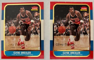 1996-97 Fleer Premier Ultra Decade CLYDE DREXLER #U-1 PORTLAND TRAILBLAZERS - Bild 1 von 5