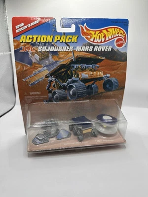1997 Mattel Hot Wheels Action Pack JPL Sojourner Mars Rover. Mission To Mars.  - Image 1 of 4