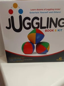 New Joy of Juggling Book Kit Balls, Scarves, Instruction Book by Dave Finnigan - Picture 1 of 6