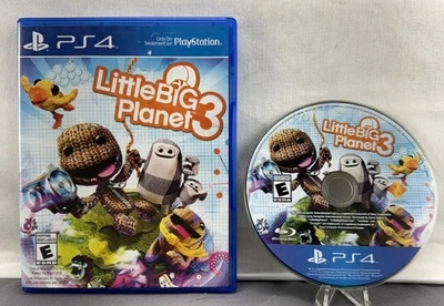 LittleBigPlanet 3 PS4 Videojuego Multijugador Probado ¡Funciona! Foto 1 de 4