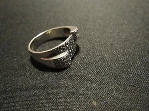 ART DECO - Silberring / Silver Ring und Markasiten - Größe 57 - Bild 1 von 6