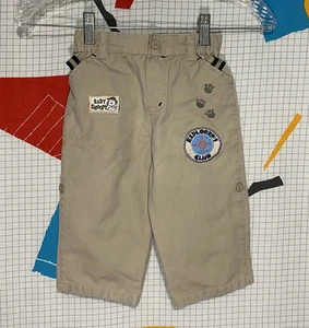 Pantalones Snoopy Bebé Vintage Años 90 24m Niño Pequeño Retro Safari Explorer’s Club Raro - Imagen 1 de 9