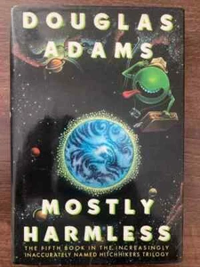 Douglas Adams Mostly Harmless First Edition 1992 Hitchhikers Trilogy Doug Adams - Picture 1 of 1