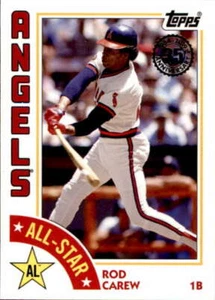 2019 Topps 1984 Topps All-Stars #84AS-RC Rod Carew California Angels - Picture 1 of 2