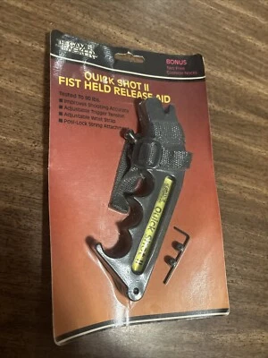 The Game Tracker Bowhunter 80# Release Aid NEW Vintage Adjustable Wrist Strap - Image 1 of 4