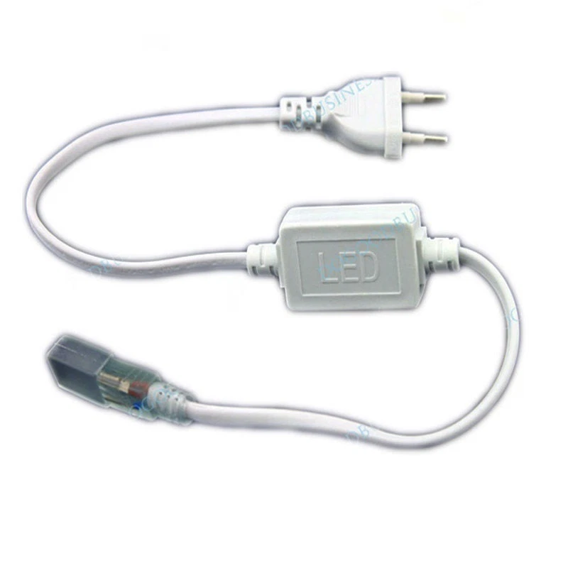 SPINA ALIMENTATORE STRISCIA LED 220V TRASFORMATORE BOBINA ADATTATORE LED 5050 - Immagine 1 di 1