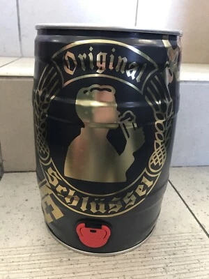 Düsseldorfer Schlüssel Alt 5 Liter Party-Fass Dose KEG  -Voll  - Bild 1 von 4