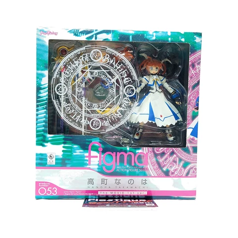 Figma Magical Girl Nanoha Takamachi 053 MAX FACTORY MOVIE COMPLETE Cover