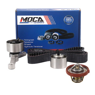 Timing Belt Kit Thermostat for Chrysler Dodge Caravan Stratus Plymouth 2.4L DOHC - Image 1 of 4