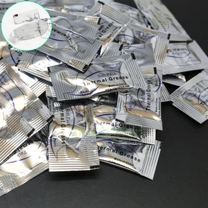 1000pcs Silver Soft Pack Silicone Thermal Grease Compound For CPU Cooler GPU LED - Picture 1 of 5