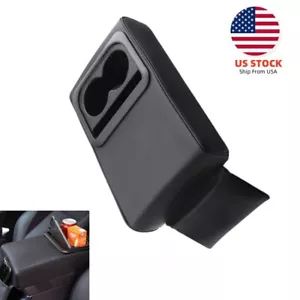 US Car Center Console Pillow Armrest Cover Cushion With Storage Box Cup Holder - Picture 1 of 10