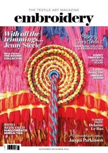 THE TEXTILE ART MAGAZINE | EMBROIDERY | NOV/DEC 2024 | VOL 75 - Picture 1 of 1