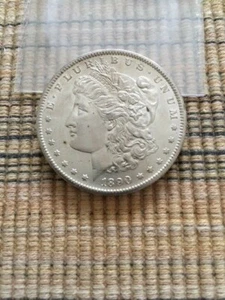 1890S MORGAN SILVER DOLLAR - Picture 1 of 8