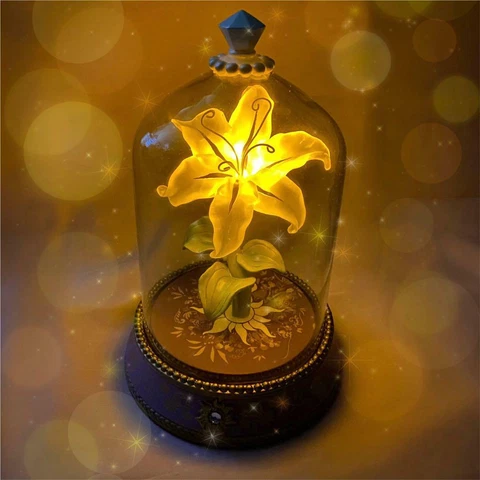 Disney Sundrop Magic Flower Rapunzel Tangled 10Th Anniversary Led Light New Cover