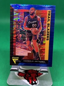 Flux Carmelo Anthony #145 Blue Pulsar Prizm Lakers Knick Portland 2020-21 - Imagen 1 de 2