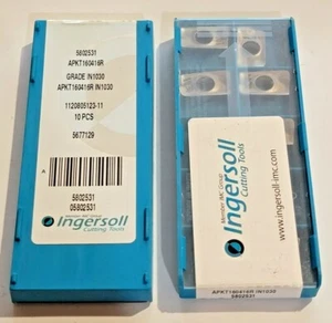 APKT 160416R IN1030 INGERSOLL *** 10 EINSÄTZE *** FACTORY PACK **  - Bild 1 von 1