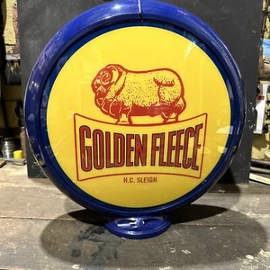 Golden Fleece Repro Plastic Bowser Globe - Picture 1 of 7