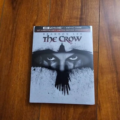 The Crow 30th Anniversary 4K Steelbook Ultra HD + Digital Code - Image 1 of 2