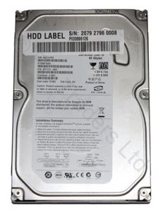 80 GB - 3.5" SATA Seagate ST380815AS - 9CY131-069  Hard Disk Drive - Picture 1 of 3