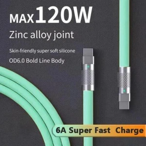 Chubby 2.0 USB Extra Durable Fast Charging Cable for USB C to C Type-c Cables - Picture 1 of 18