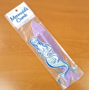 Vintage 1964 Novelty Comb | Purple Fish Bone Skeleton | H. F. & Co. | Chicago - Picture 1 of 2