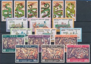 LS16754 Togo dragon trains & united nations fine lot MNH - Picture 1 of 1