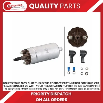 Bomba de combustible eléctrica HELLA para BMW E30 316i 318i 320i 323i 325i 325e Foto 1 de 4