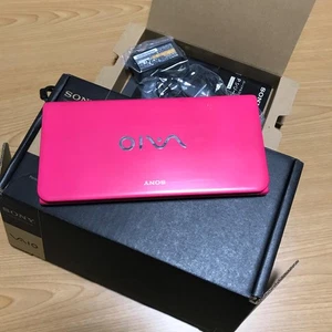 Sony VAIO P VPCP119KJ Pink Windows7 SSD64GB RAM2GB Atom Z530 1.60 GHz UMPC - Picture 1 of 14