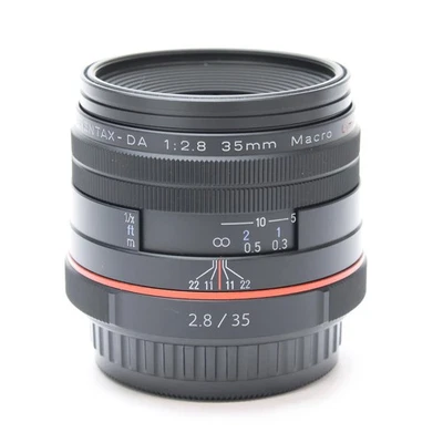 Pentax HD DA 35mm F/2.8 Macro Limited Black (APS-C / K mount) #209 -Near Mint- - Image 1 of 4