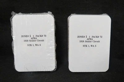 1918 APBA Inter MLB Baseball Season Card Set - Original Edition (Factory Sealed) - Image 1 of 3