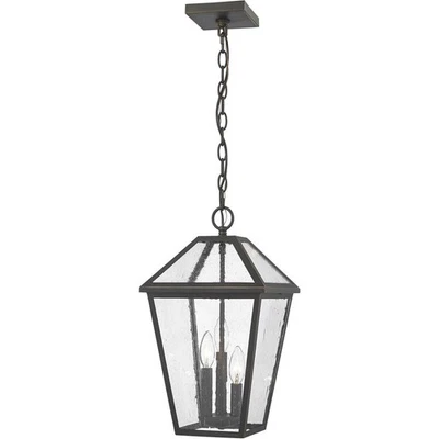 Z-Lite 579CHB-ORB Talbot уличный кулон или чанделлер полированная маслом бронза - Изображение 1 из 4