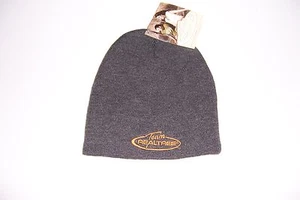 TEAM REALTREE GORRO DE PUNTO GRIS ADULTO TALLA ÚNICA SE ADAPTA A LA MAYORÍA DE LOS SOMBREROS GORRA DE INVIERNO ¡NUEVO CON ETIQUETAS! - Imagen 1 de 1